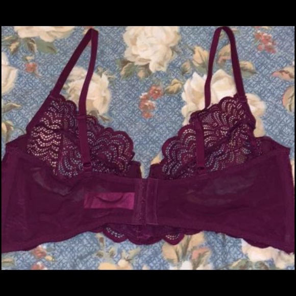 La senza purple lace lighty lined bra - Picture 2 of 2
